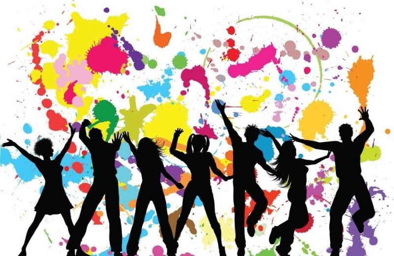 Молодежь силуэт