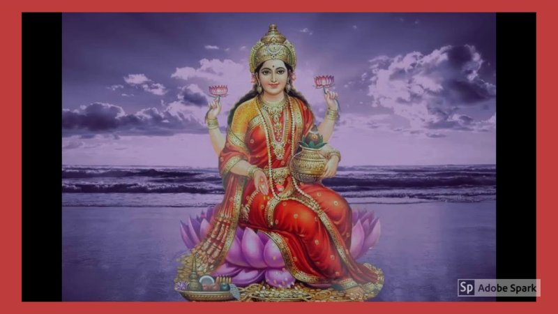 Денежная богиня Лакшми