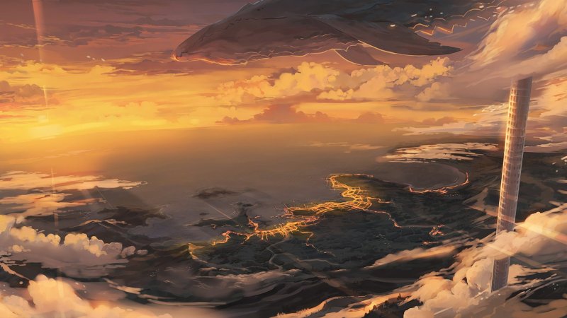 Эстетика Макото Синкай