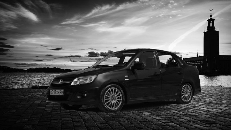 Лада Гранта 4k