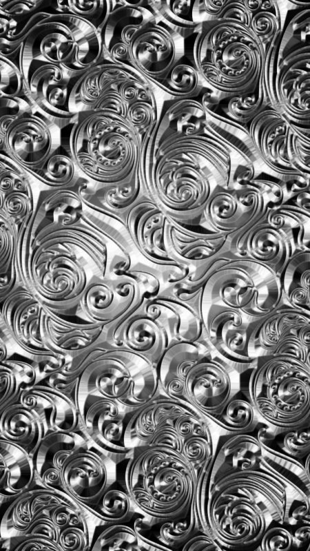 Узоры на металле