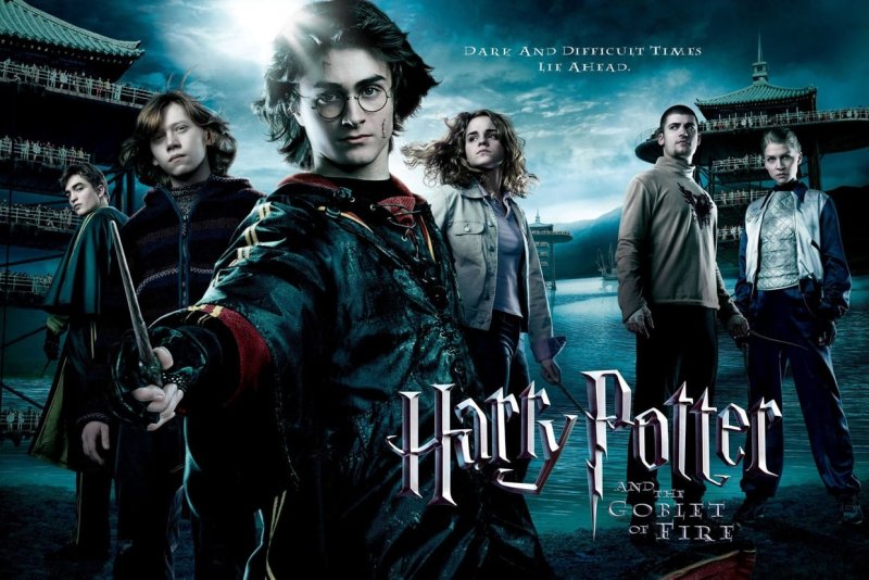 Гарри Поттер и Кубок огня обложка фильма