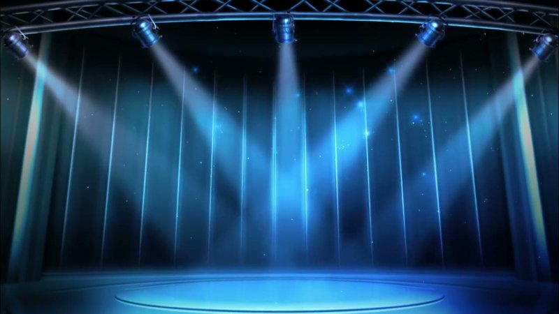 Софиты на сцене