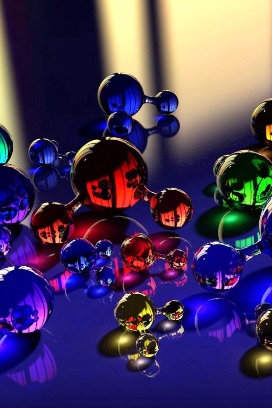 Заставка на рабочий стол шары