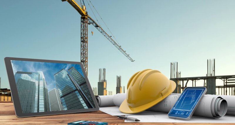 Современная стройка