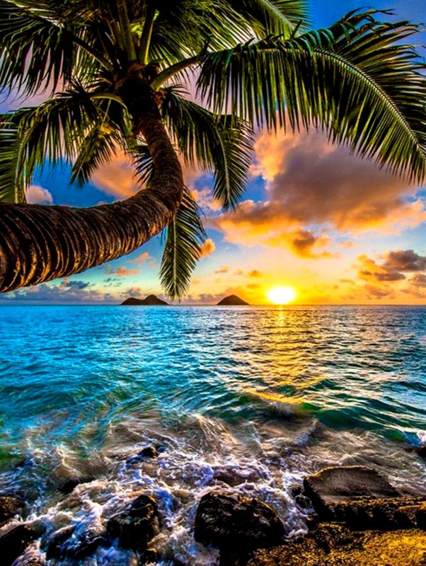 Красивая природа море