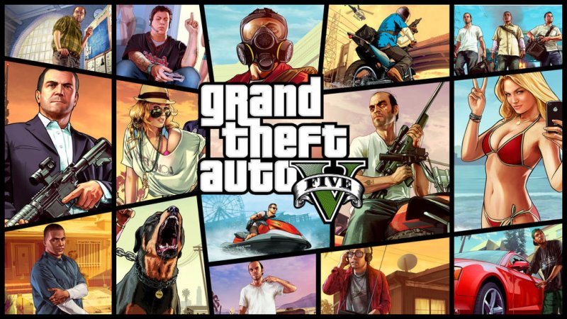 Игра Grand Theft auto 5 ( GTA V )