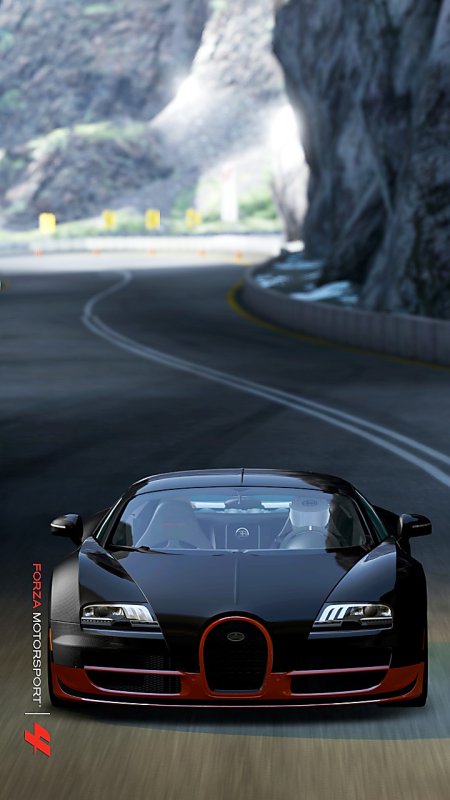 Бугатти для экрана