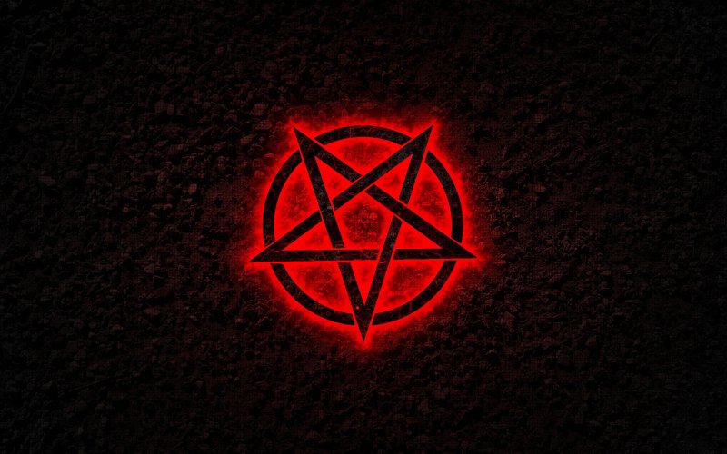 666 Дьявол пентаграмма