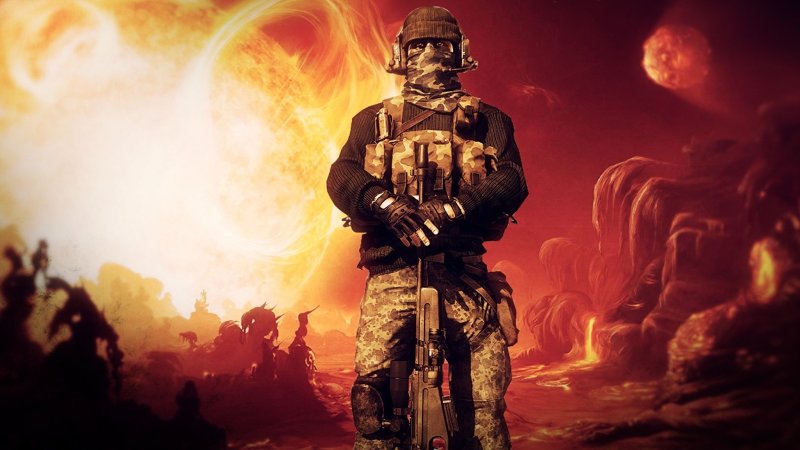 Солдат обои