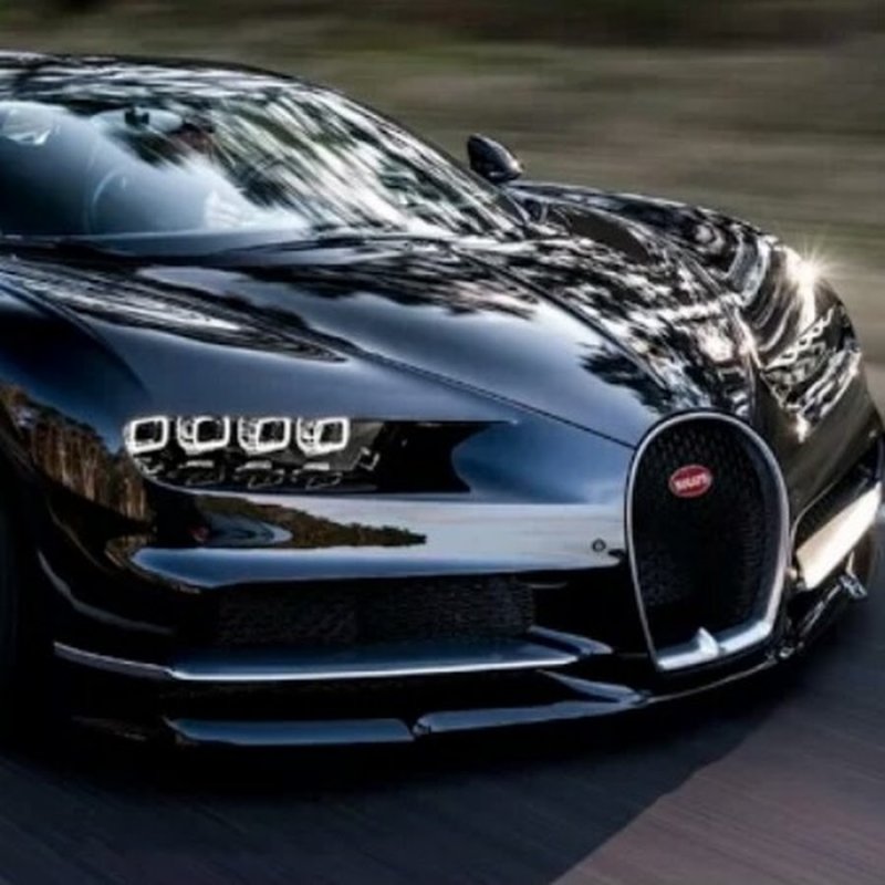 Бугатти ЧИРОН черный