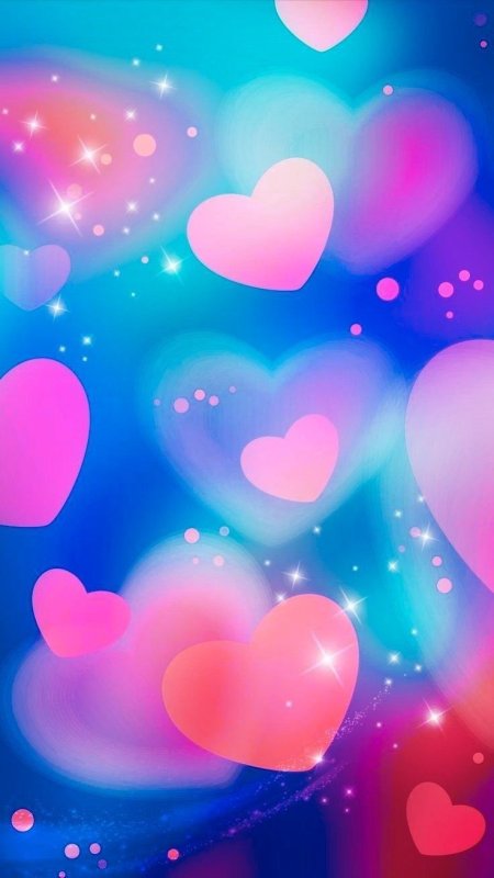 Обои с сердечками