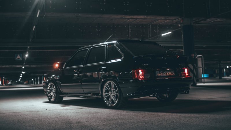 ВАЗ 2114 черная