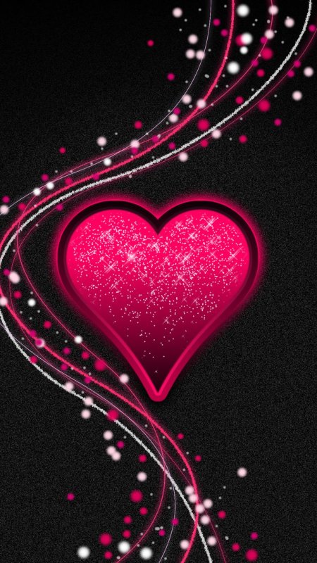 Сиреневое сердечко