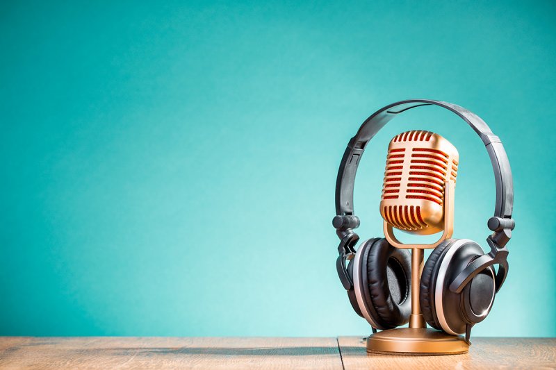 Ретро микрофон