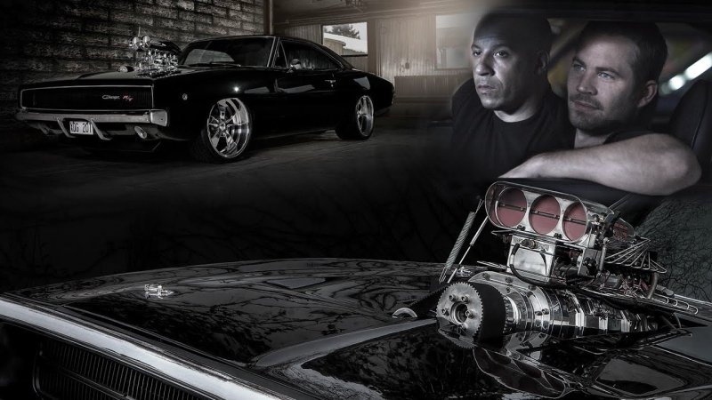 Пол Уокер Форсаж 4