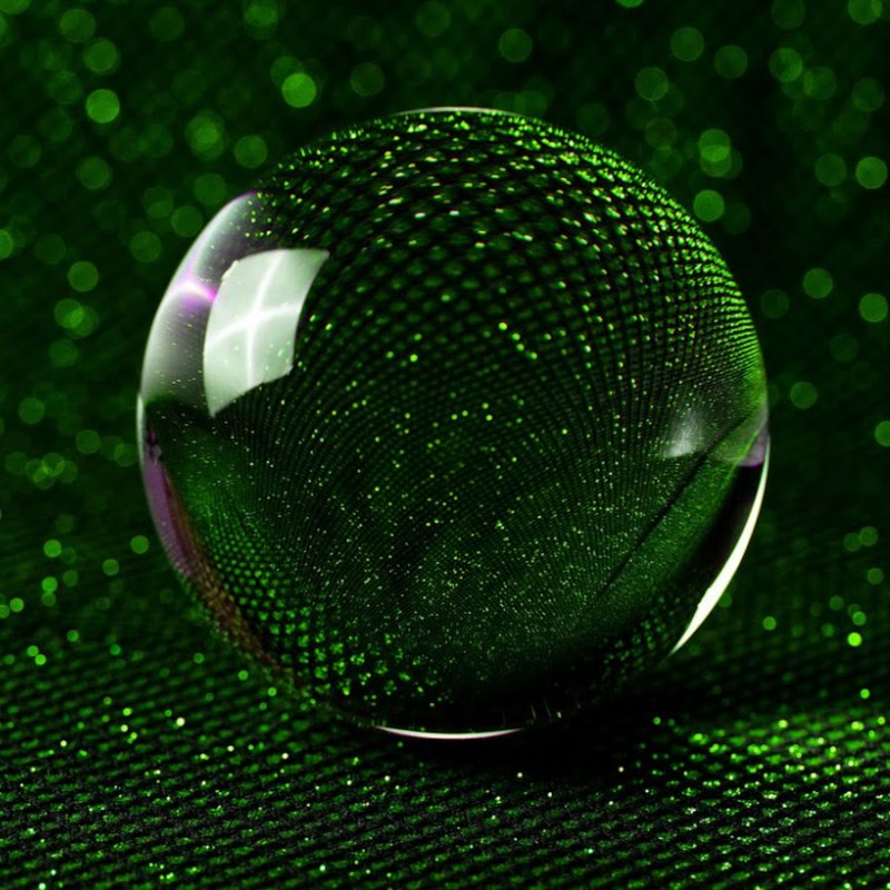 Шар стеклянный