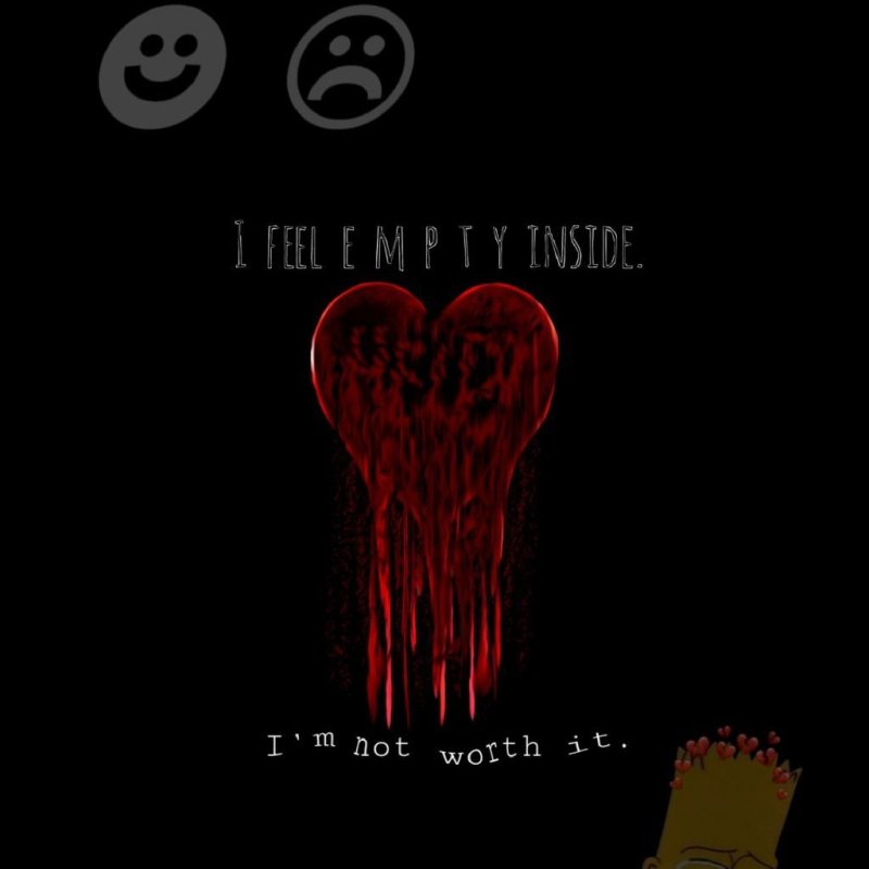 Заставка на телефон депрессия