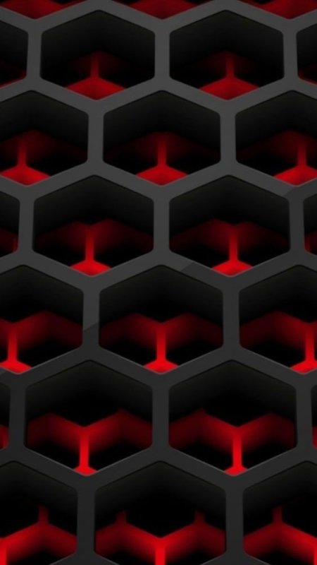 Красно черные соты