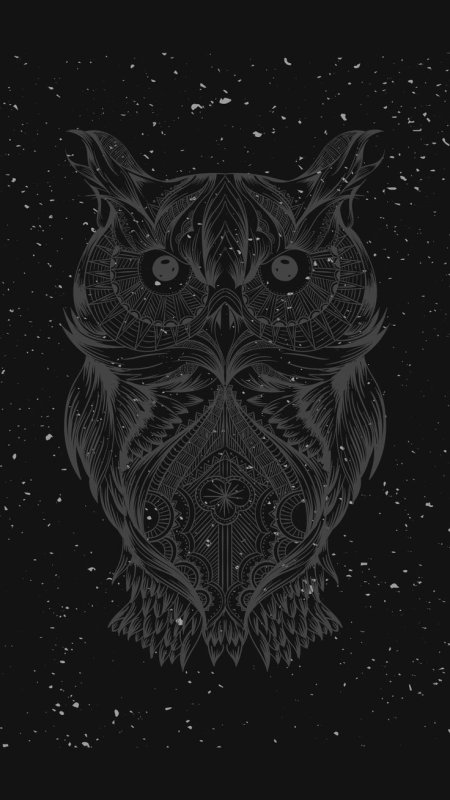 Черная Сова арт