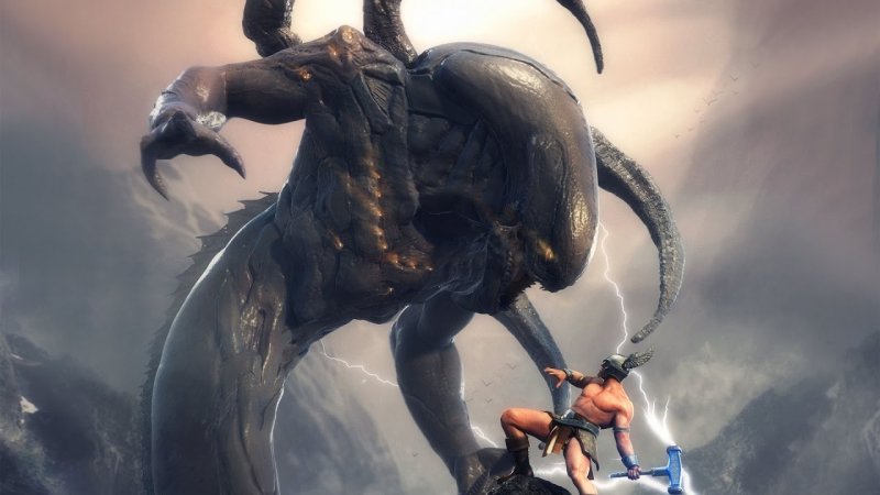 Кракен битва титанов