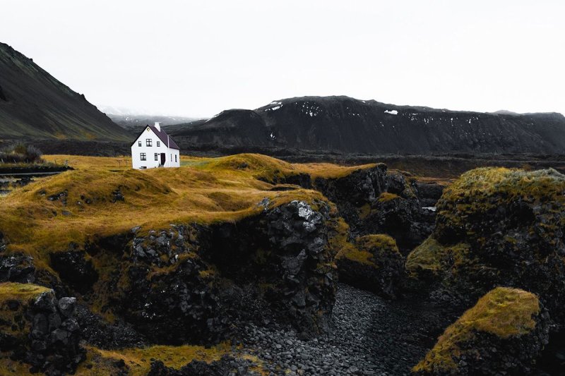 Рейкьявик Исландия горы