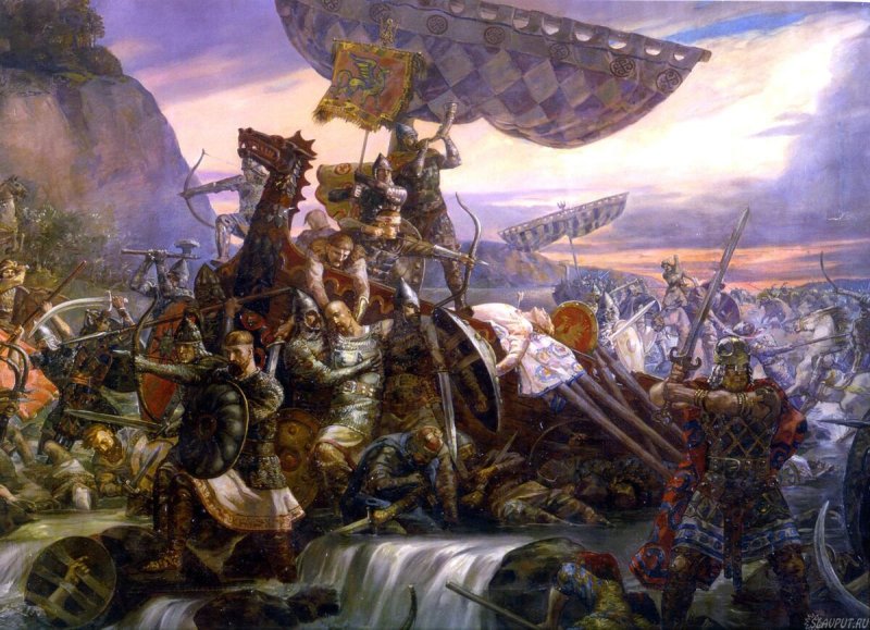 Битва Святослава с печенегами