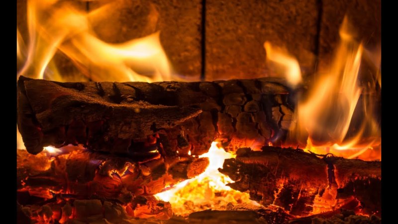 Пламя камина