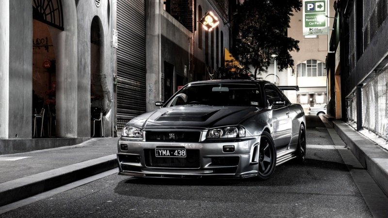 Nissan Skyline r34 4k