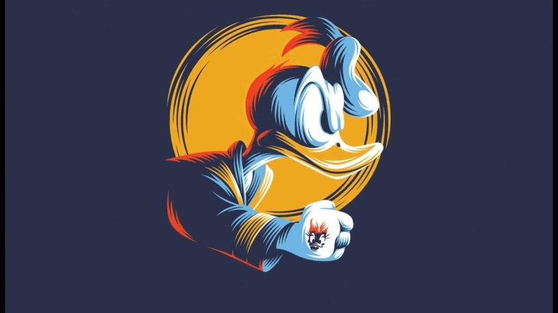 Дональд дак Art