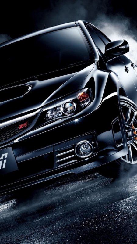 Subaru Impreza WRX STI вертикально