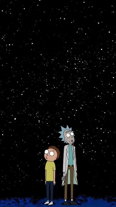 Рик и Морти обои на айфон 11