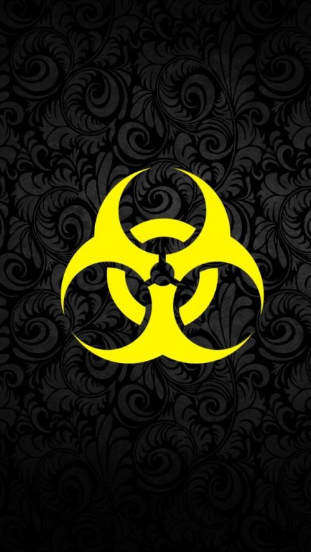 Крутой знак радиации