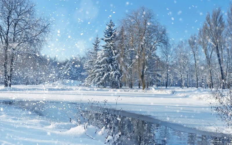 Снежный пейзаж