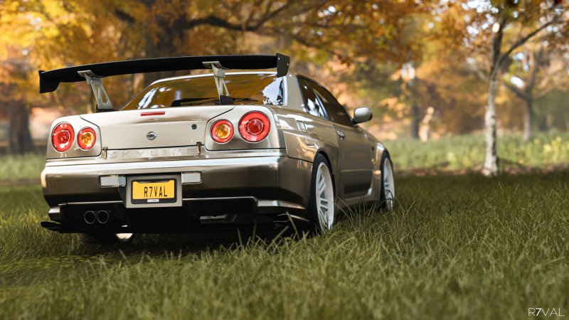 Nissan Skyline GTR r34 4k