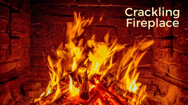 Огонь в камине