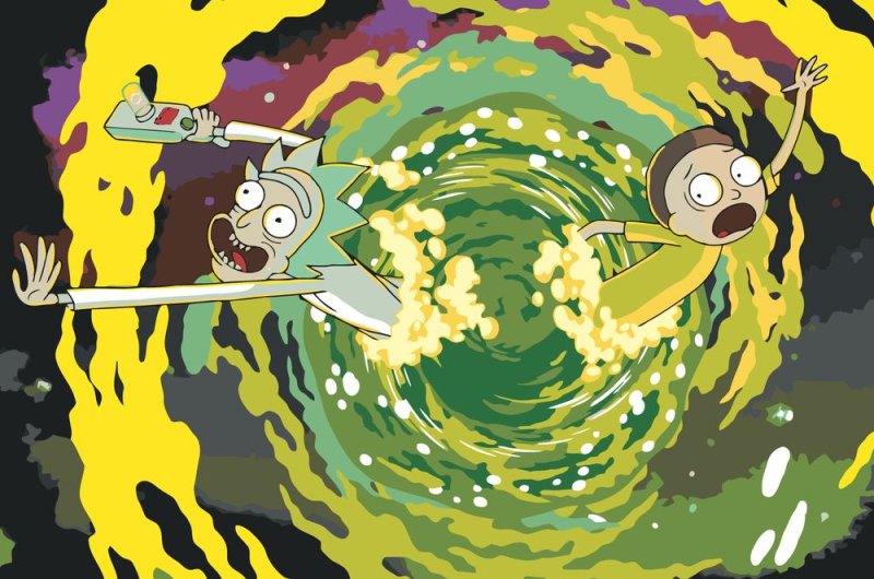 Рик и Морти на рабочий стол 4к