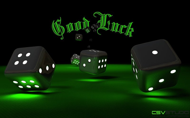 Игральные кости красивые