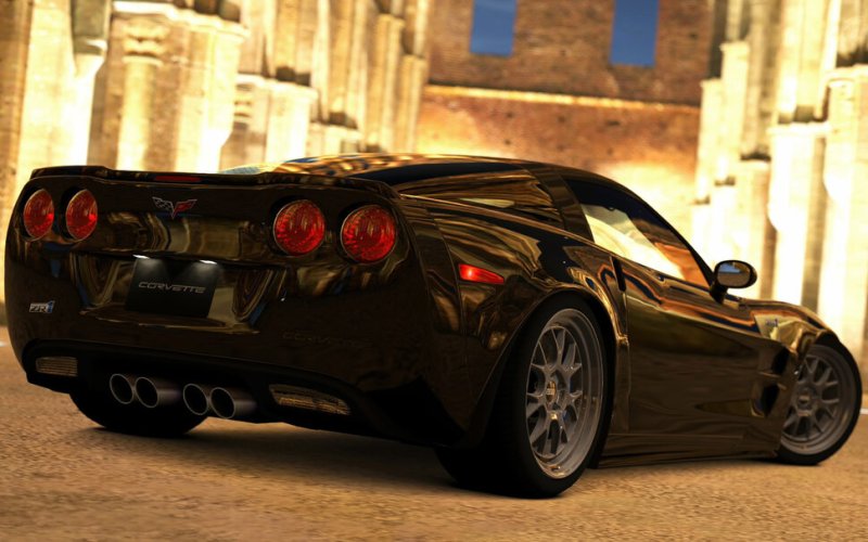 Chevrolet Corvette c6 zr1 Black