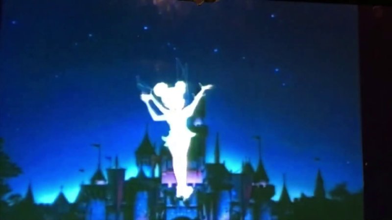 Заставка Дисней с феей Старая