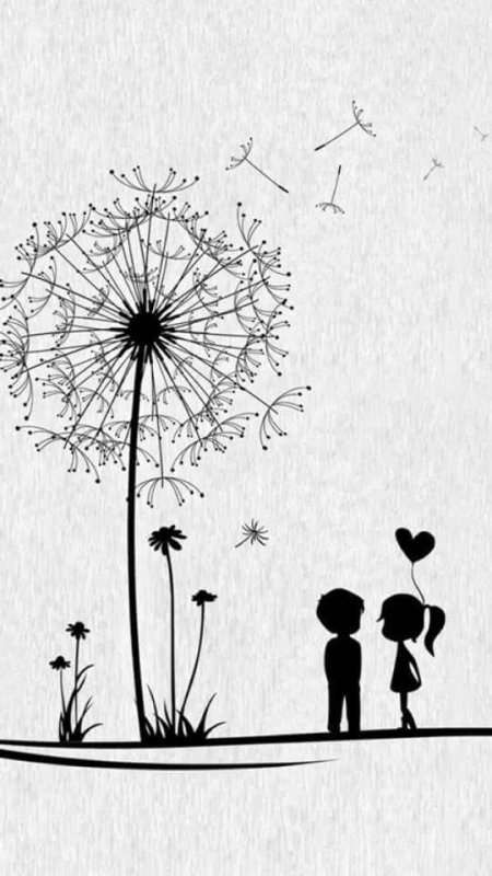 Романтические рисунки