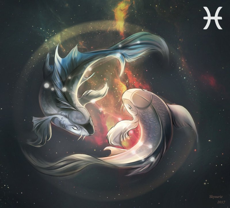 Знак зодиака рыбы картинки