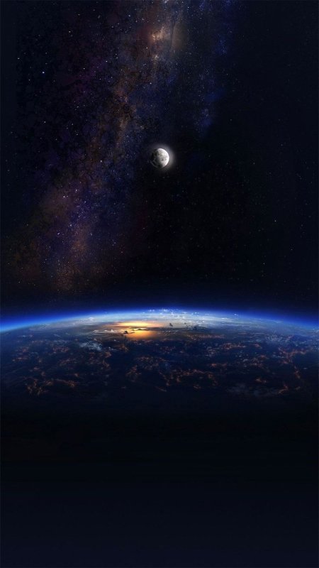 Заставка на телефон космас