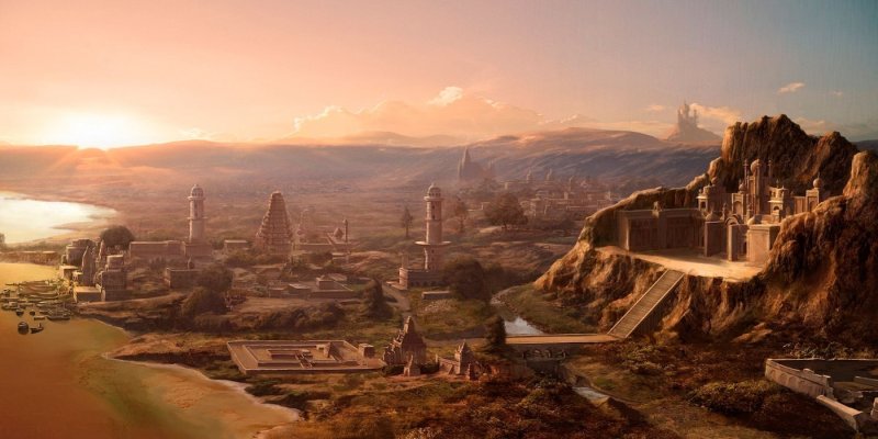 Фантастические цивилизации древности