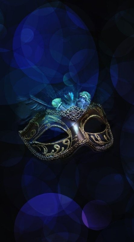 Маска карнавальная на заставку