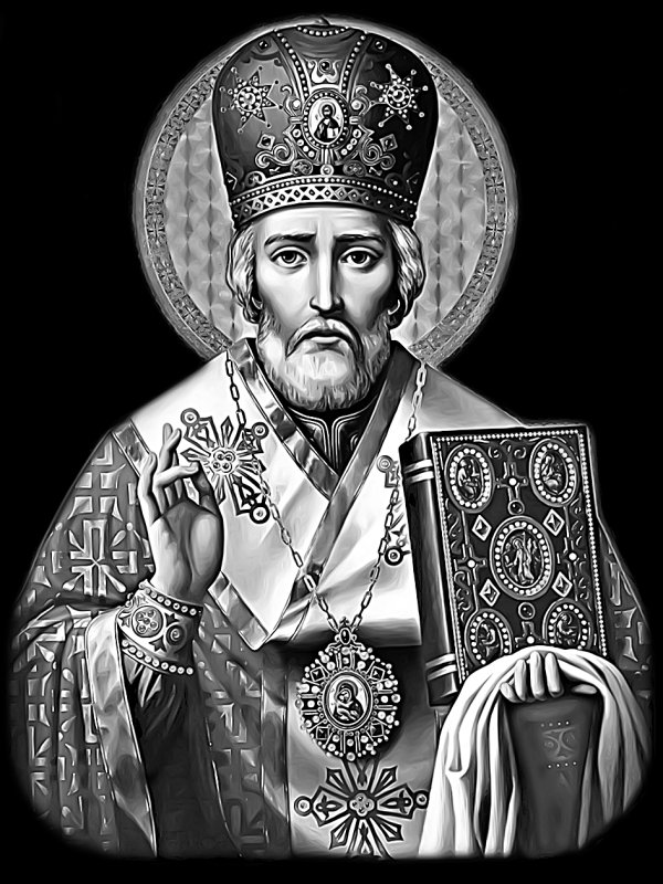 Икона Николай угодник на памятник
