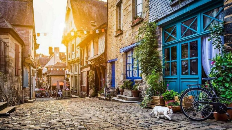 Панорамные фото европейские улочки