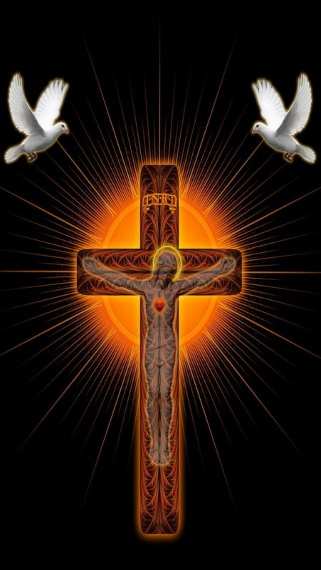 Красивый православный крест