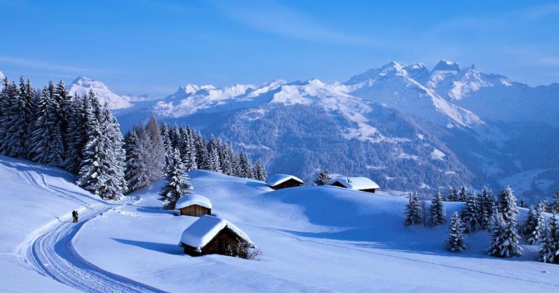 Зимние горы