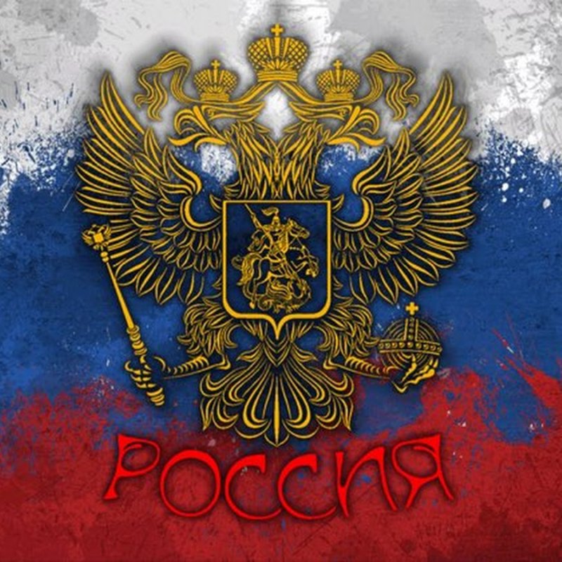 Российский Триколор с гербом